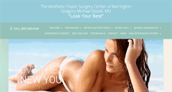 Desktop Screenshot of barringtonplasticsurgery.com