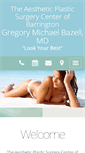 Mobile Screenshot of barringtonplasticsurgery.com